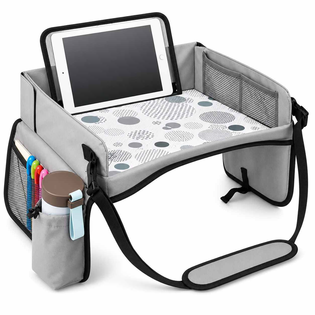 Kids Travel Tray Organizer | Car & Airplane Activity Desk