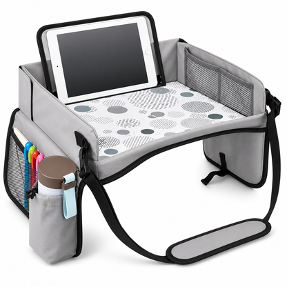 Kids Travel Tray Organizer | Car & Airplane Activity Desk