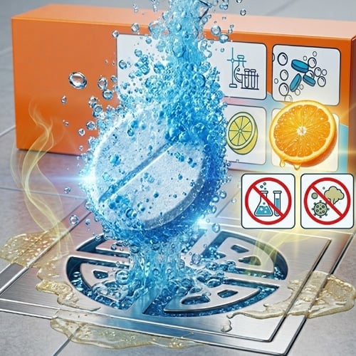 ✨ Powerful Pipe Declogging & Cleaning Tablets