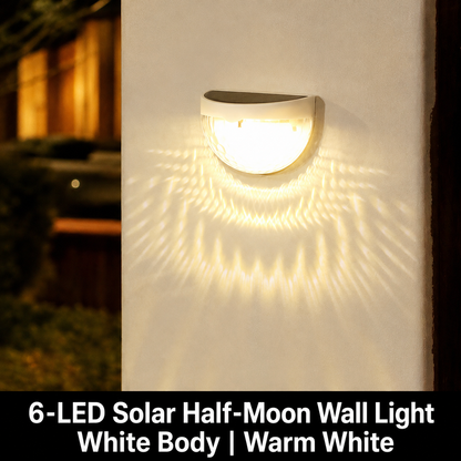 Solar Wall Lights Outdoor – Dusk-to-Dawn Garden Lights