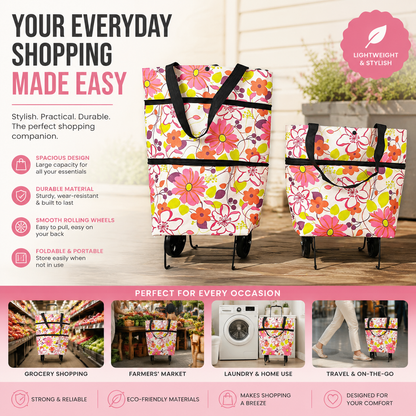Foldable 2-in-1 Shopping Bag