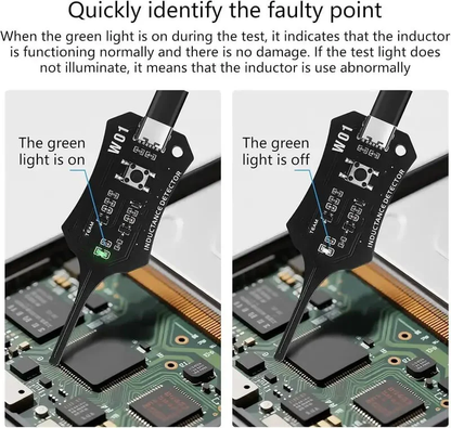 Type-C Inductance Tester Motherboard Coil Tester, Electronic Circuit Board Inductor Detector