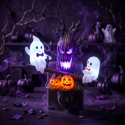 Summer Sale 49% OFF -  Halloween Ghost Tree LED Night Light