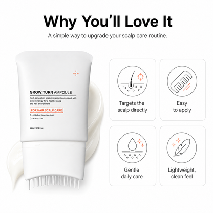 Scalp Care Ampoule with Comb Applicator