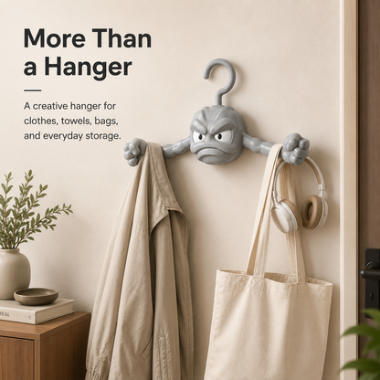 Creative Character Clothes Hanger | Multi-Use Hanger for Clothes & Towels