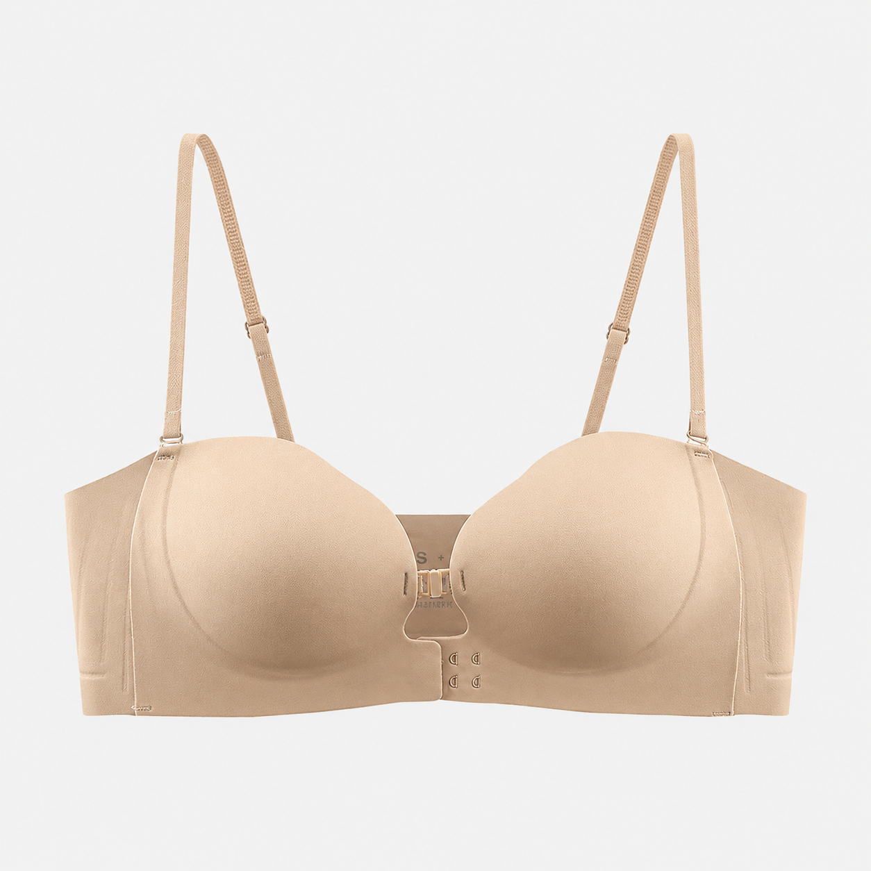 Front Clasp Strapless Bra | No-Slip Seamless Push-Up Bra
