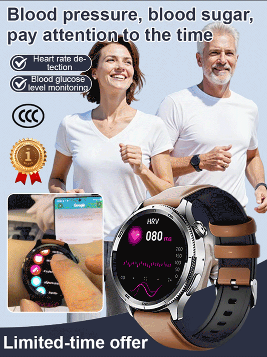 ❤️Flagship Smartwatch for Health Protection, 24/7 Health Data Center🥰✈️Free Shipping