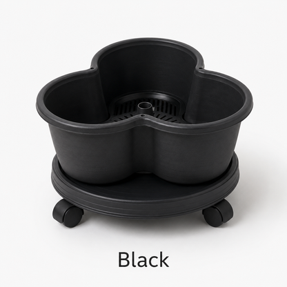 Stackable Vertical Planter with Wheels & Smart Drainage