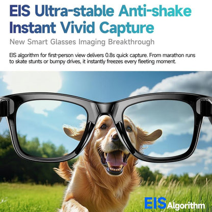 👓 AI Smart Translation Camera Glasses – 8MP HD Recording, Bluetooth Audio & Real-Time Translation in 160+ Languages 🌐