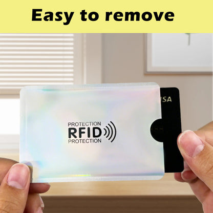 RFID Blocking Sleeves – Protect Your Cards from Electronic Theft (8-Pack)