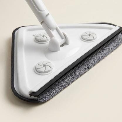 Extendable Wall & Ceiling Cleaning Mop — Triangle Head with Pads