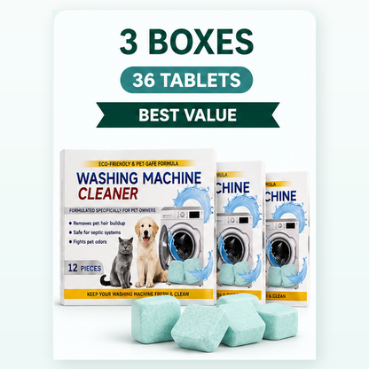 Pet Washing Machine Cleaner Tablets for Pet Owners
