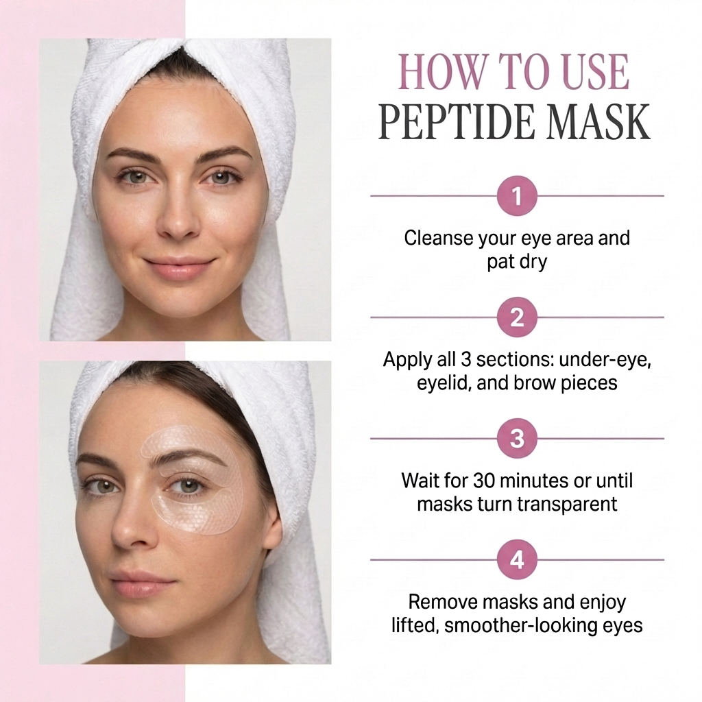 🎉Limited Time 49% OFF🔥Deep Peptide Collagen Eye Mask