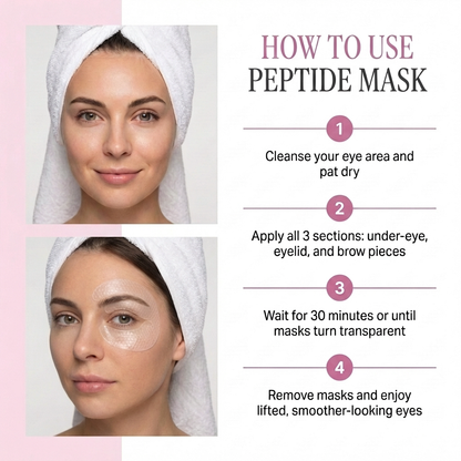 🎉Limited Time 49% OFF🔥Deep Peptide Collagen Eye Mask