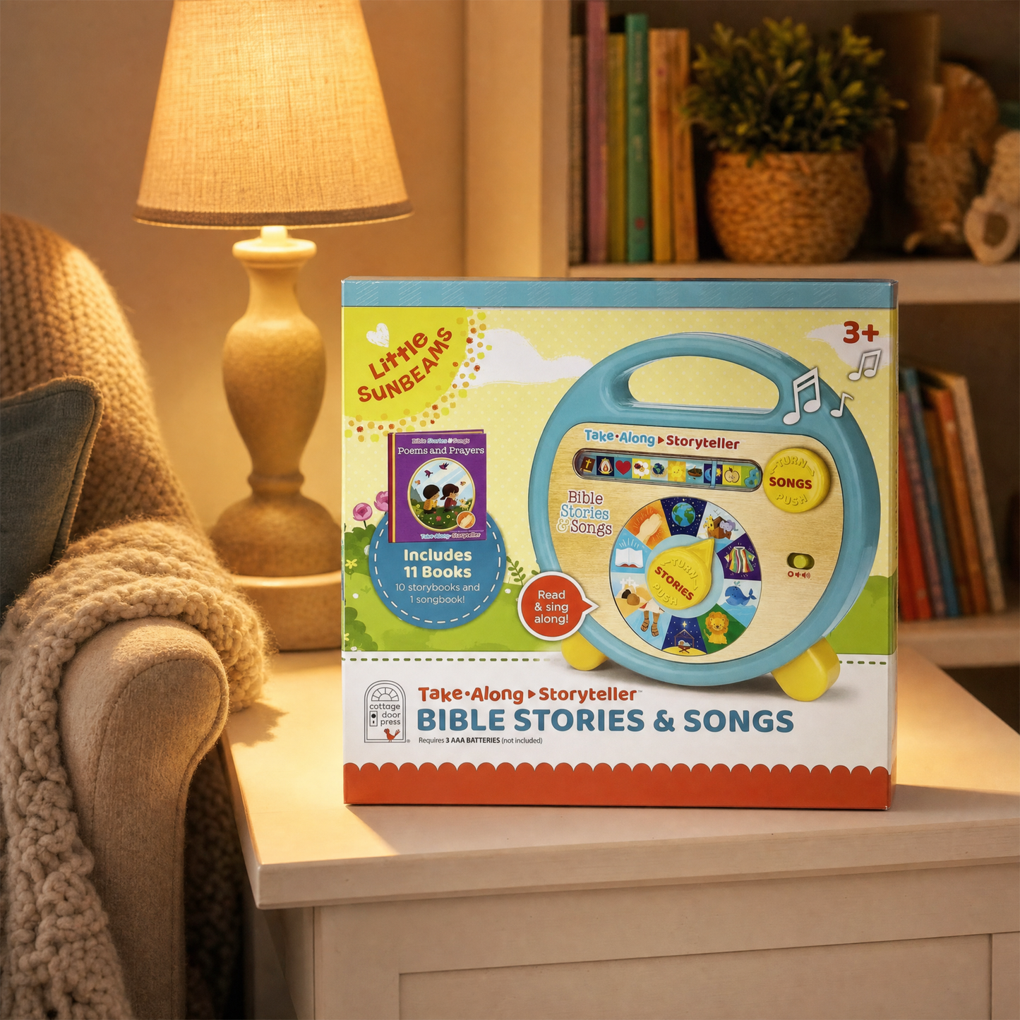 Bible Stories and Songs: Portable Electronic Player with 11 Books