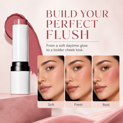 Cream Blush Stick – Blendable Natural Dewy Flush