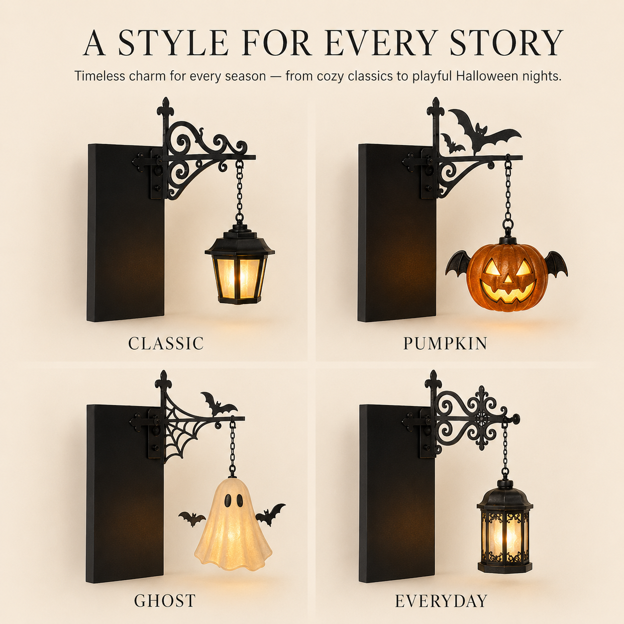 Vintage Bookshelf Lantern – Cozy Decorative Shelf Light