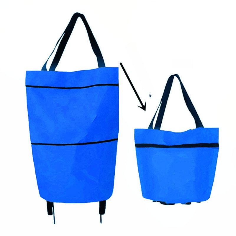 Foldable 2-in-1 Shopping Bag