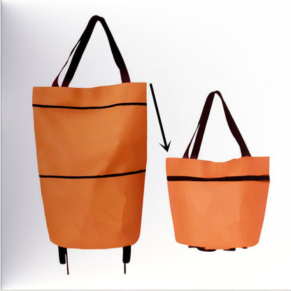 Foldable 2-in-1 Shopping Bag
