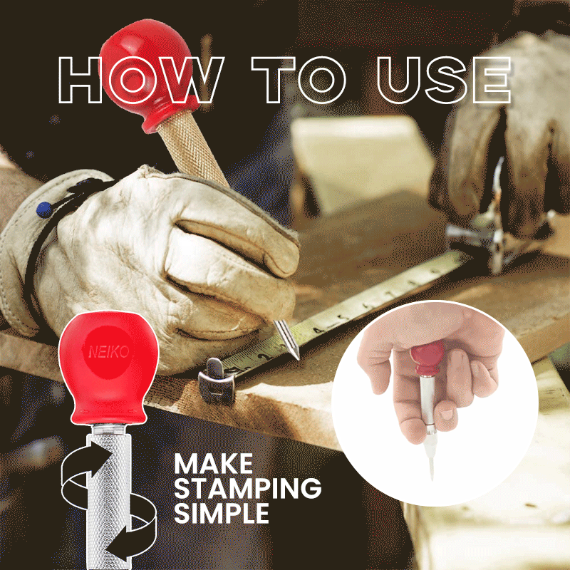 🔧 Automatic Center Punch – Adjustable Spring Punch Tool