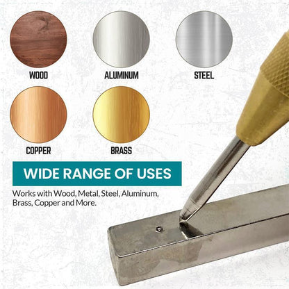 🔧 Automatic Center Punch – Adjustable Spring Punch Tool