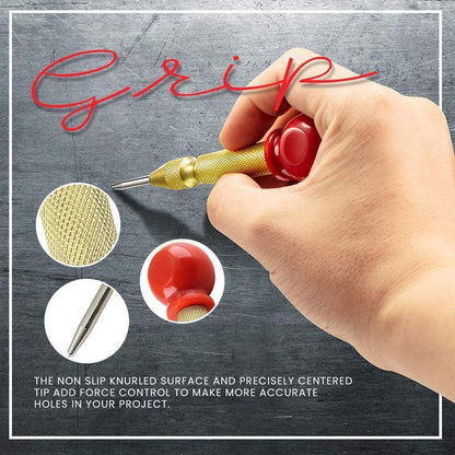 🔧 Automatic Center Punch – Adjustable Spring Punch Tool