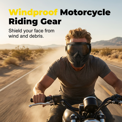 2026 Upgraded Full Face Welding & Riding Goggle Mask