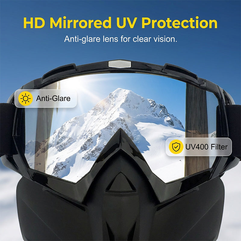 2026 Upgraded Full Face Welding & Riding Goggle Mask