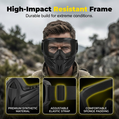 2026 Upgraded Full Face Welding & Riding Goggle Mask