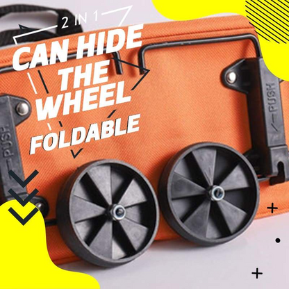 Foldable 2-in-1 Shopping Bag