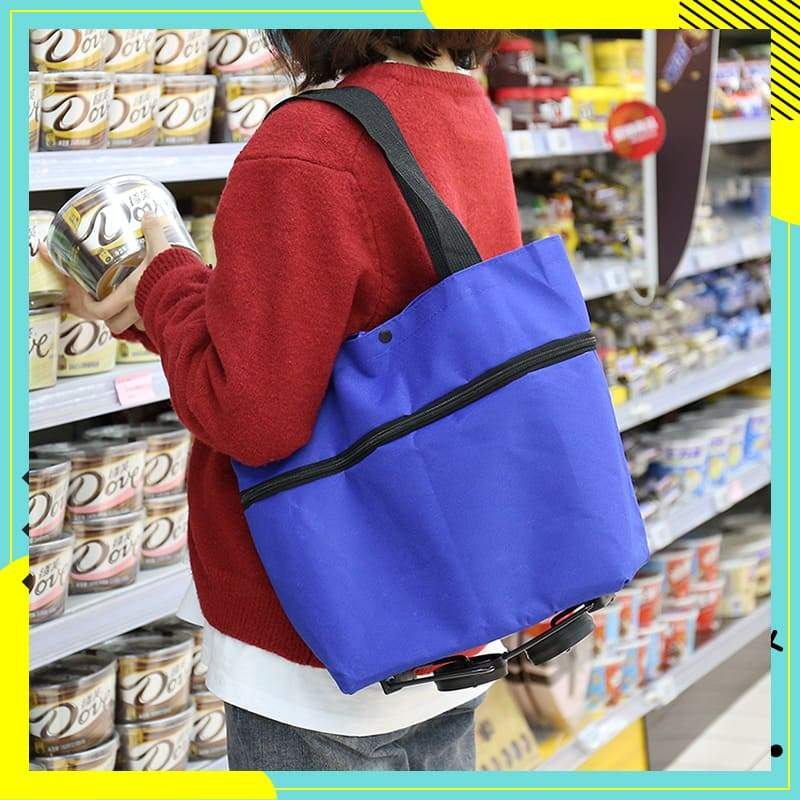 Foldable 2-in-1 Shopping Bag