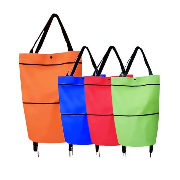 🔥LAST DAY-50% OFF🔥 2 in 1 Foldable Shopping Cart🎁