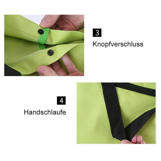 Foldable 2-in-1 Shopping Bag