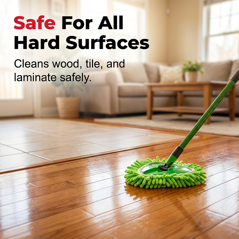 🧹 Chenille Spin Mop Head Replacement – Ultra-Absorbent Microfiber Refill Pads | Wet & Dry Use | Machine Washable | Fits Most Spin Mops ✨
