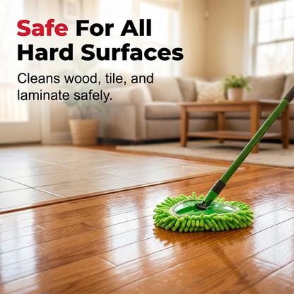 🧹 Chenille Spin Mop Head Replacement – Ultra-Absorbent Microfiber Refill Pads | Wet & Dry Use | Machine Washable | Fits Most Spin Mops ✨