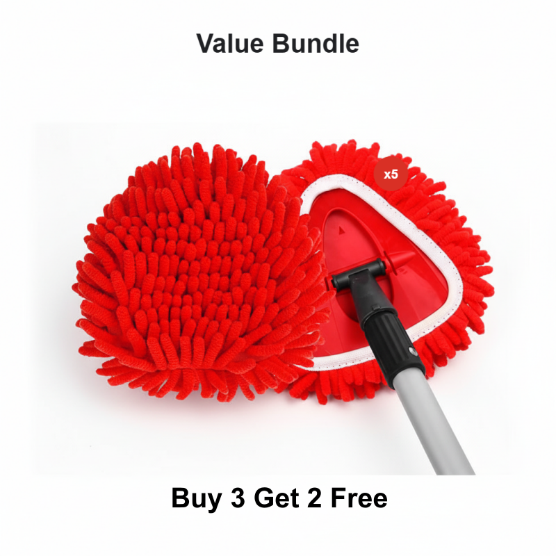 🧹 Chenille Spin Mop Head Replacement – Ultra-Absorbent Microfiber Refill Pads | Wet & Dry Use | Machine Washable | Fits Most Spin Mops ✨