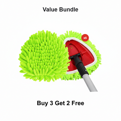 🧹 Chenille Spin Mop Head Replacement – Ultra-Absorbent Microfiber Refill Pads | Wet & Dry Use | Machine Washable | Fits Most Spin Mops ✨