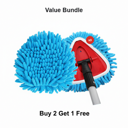 🧹 Chenille Spin Mop Head Replacement – Ultra-Absorbent Microfiber Refill Pads | Wet & Dry Use | Machine Washable | Fits Most Spin Mops ✨