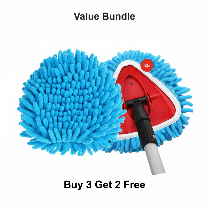 🧹 Chenille Spin Mop Head Replacement – Ultra-Absorbent Microfiber Refill Pads | Wet & Dry Use | Machine Washable | Fits Most Spin Mops ✨