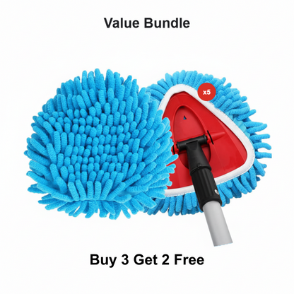 🧹 Chenille Spin Mop Head Replacement – Ultra-Absorbent Microfiber Refill Pads | Wet & Dry Use | Machine Washable | Fits Most Spin Mops ✨