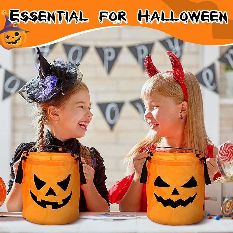 Halloween Glowing Pumpkin Bag – LED Lights