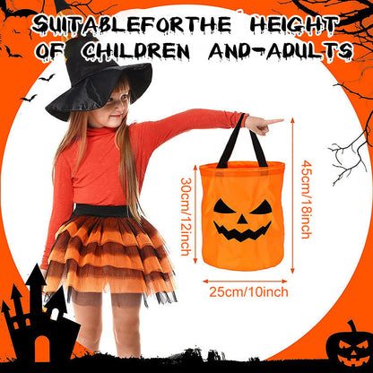 Halloween Glowing Pumpkin Bag – LED Lights