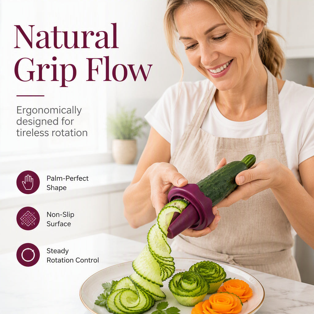 🥕✨Vegetable Rose Curler | Carrot & Cucumber Garnishing Tool🌹🍽️