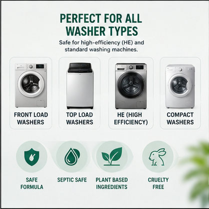 Eco-Friendly Pet Washer Cleaner Tablets – Removes Odors, Hair & Residue